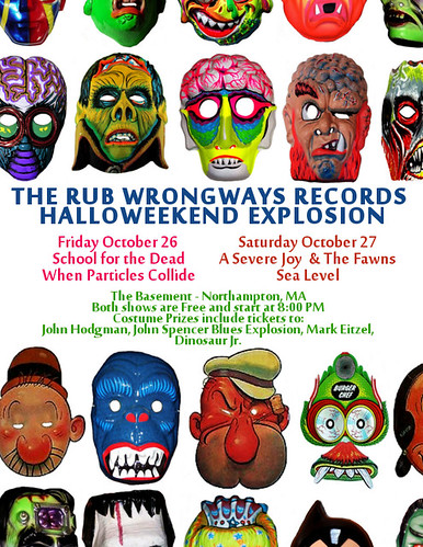 The Rub Wrongways Records Halloweekend Explosion