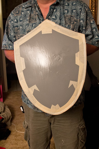 Hylian shield: masked off