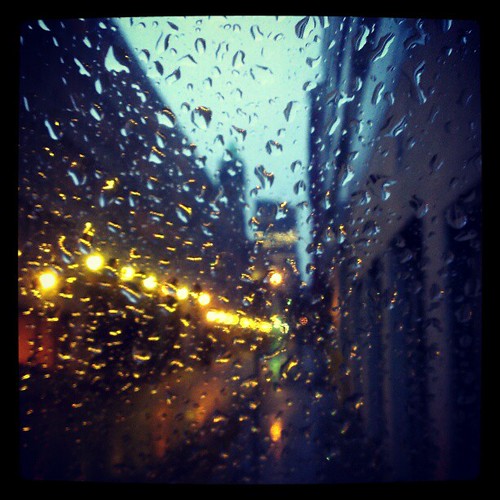 It's a cold and rainy morning in downtown Cincinnati. #HappyHurricaneDay