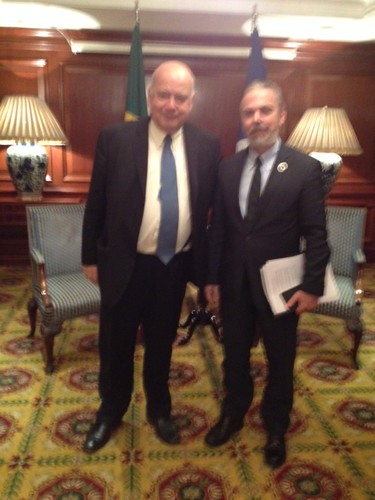 Secretario General de la OEA se reunió con el Canciller de Brasil