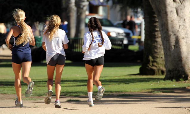 Keeping fit is a full time job in Santa Monica, California, USA