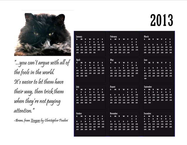 Raven calendar