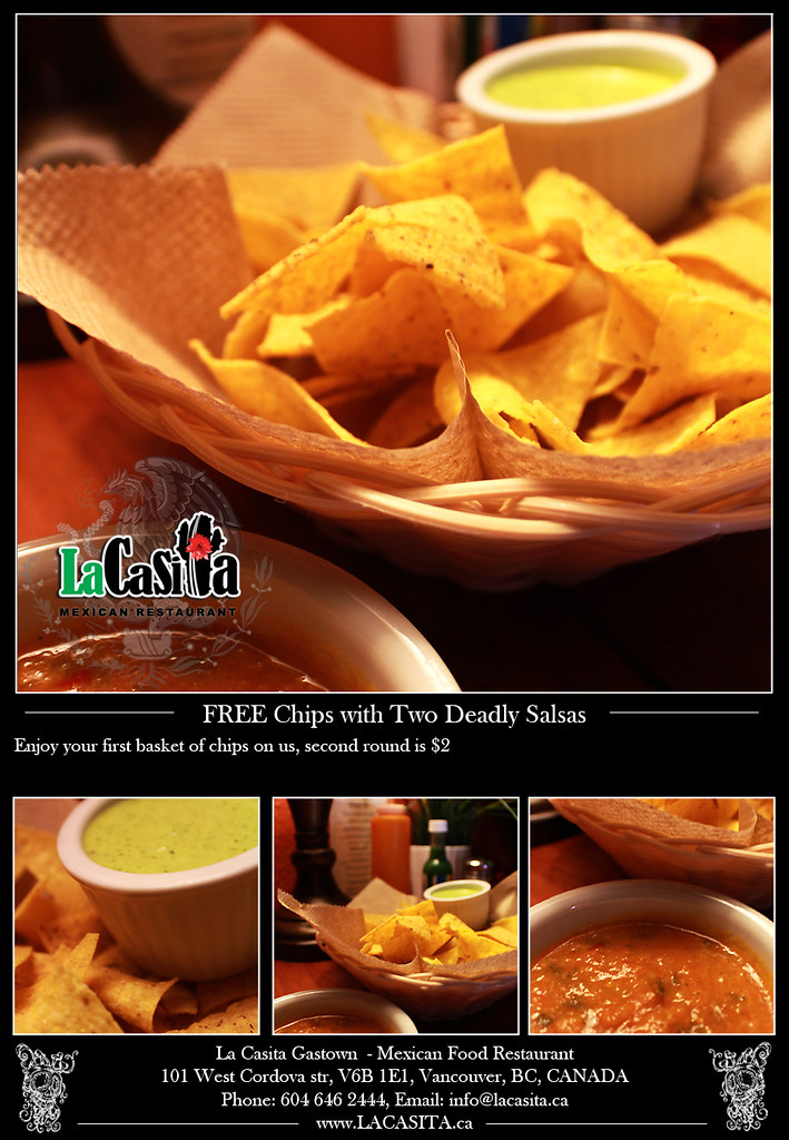 best free chips with salsa downtown vancouver bc