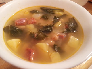 kale and potato soup