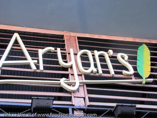 Aryan's Restaurant and Bar by Jinkee Umali of www.foodsonthespot.com