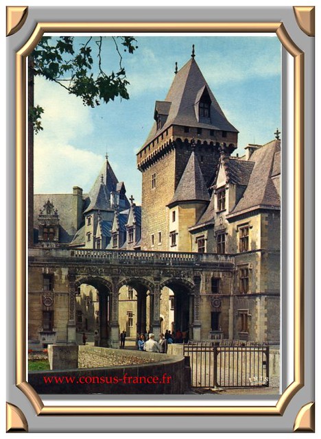 PAU - L'entrée du Château -70-150