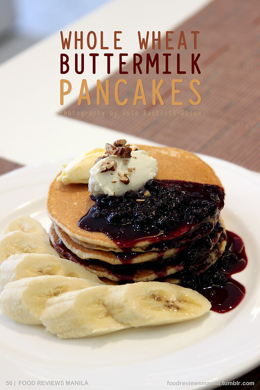 Whole Wheat Buttermilk Pancakes from The Cake Club