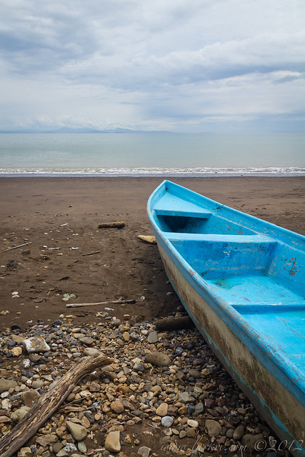 Boat, Fisherman's Beach, South of Puntarenas, Costa Rica, 2012