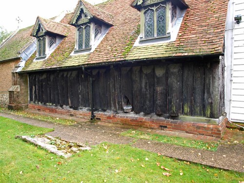 Saxon split oak nave walls (2)