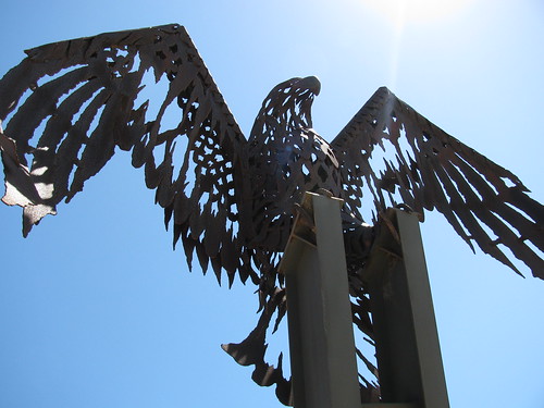Eagle Sculpture by holidaypointau