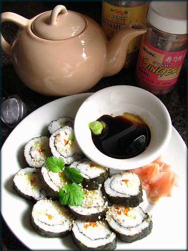 october sushi by Stephanie Distler