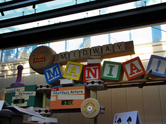 Toy Story Mania Sign