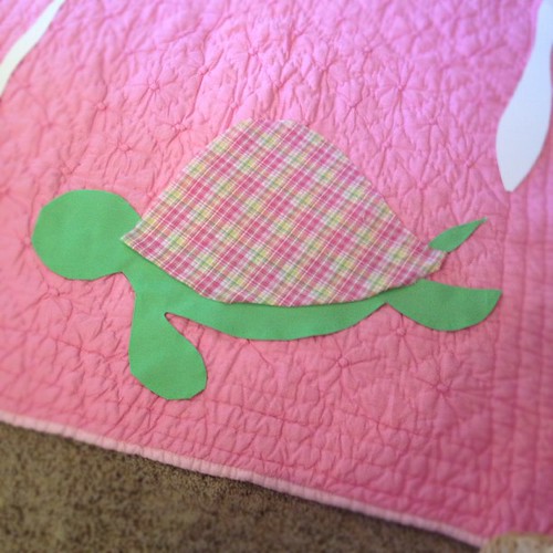 Seersucker turtle. Should I quilt it even though the quilt is pre quilted?