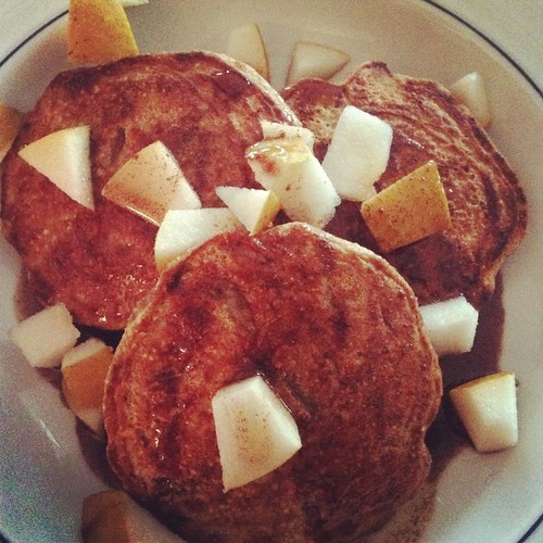 Ginger-Pear Pancakes