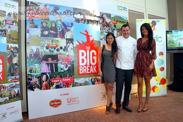 AFC The Big Break - Farah Quinn and Chef Alan of Resort World Sentosa