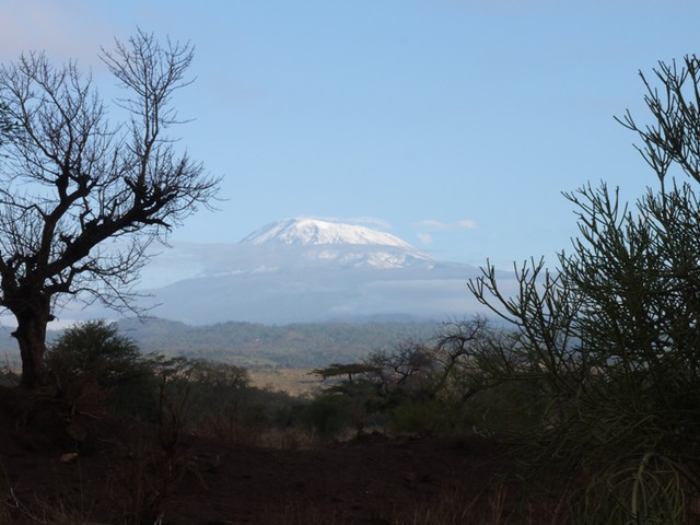 Cycling around Kilimanjaro