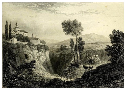 013- Civita Castellana-The hand-book for travellers in Italy from London to Naples-1838- William Brockedon