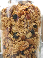 Hazelnut Granola with Dried Fruit