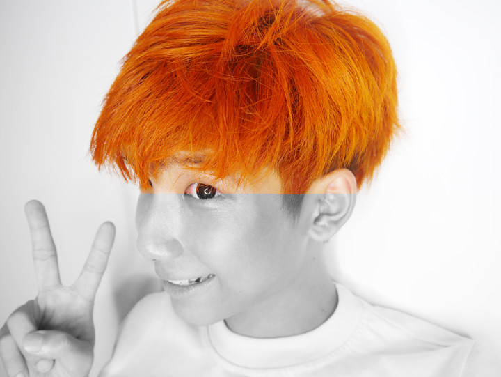 typicalben orange hair colour dye`