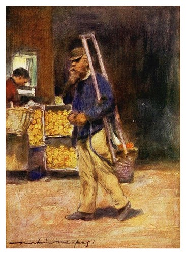 006-Vendedor de naranjas-Paris (1909)-Mortimer Menpes