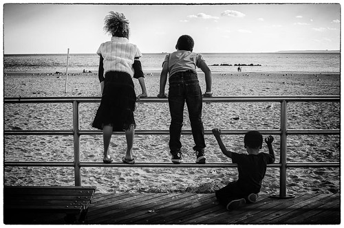 three at coney by ifotog, Queen of Manhattan Street Photography