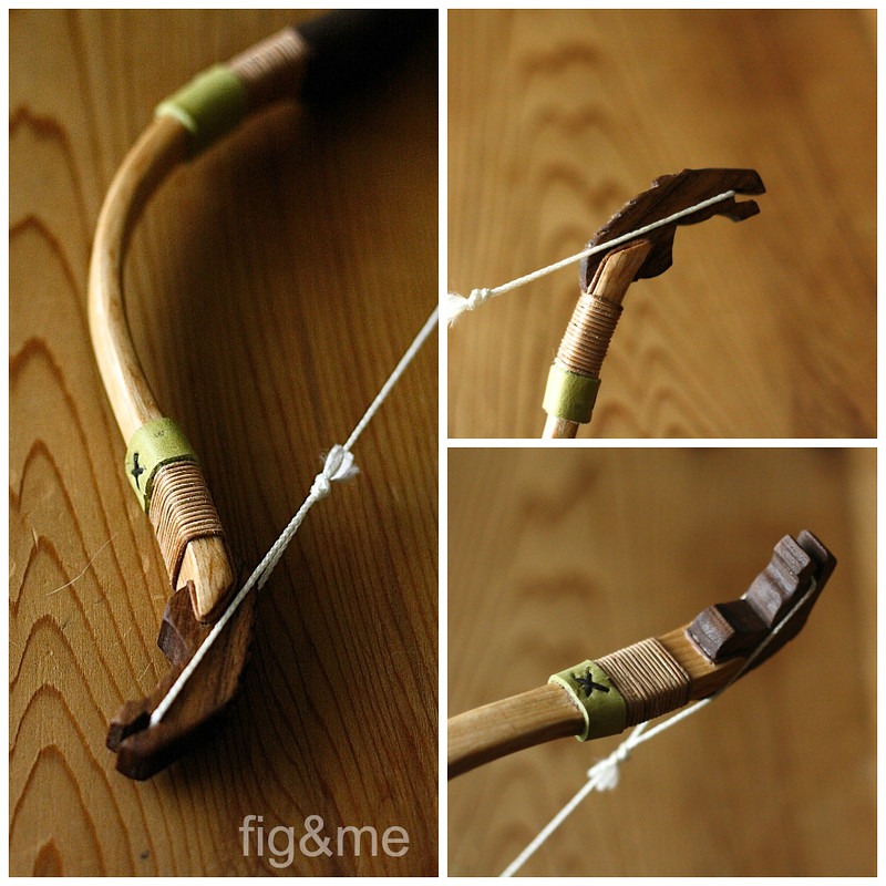 Mongolian bow details