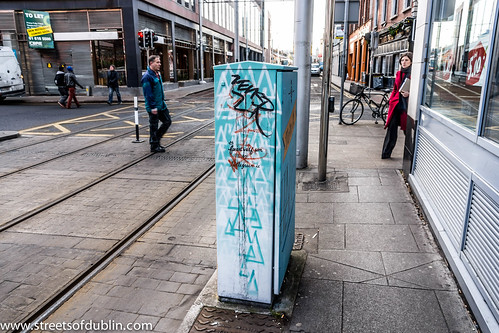 Street Art On Abbey Street - Dublin (Ireland) by infomatique