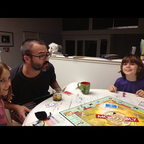 Family night! Monopoly!
