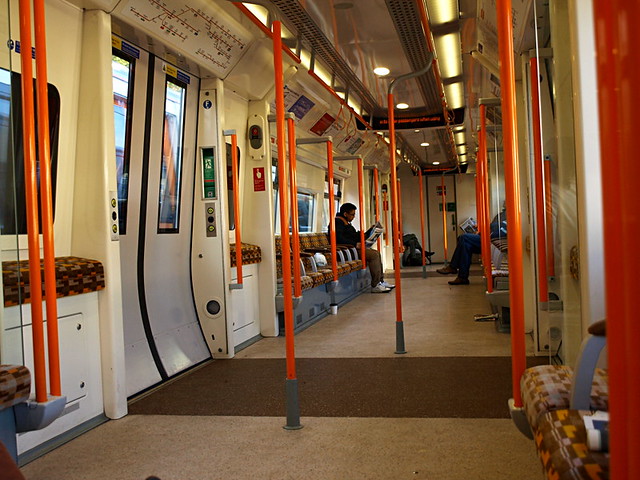 London Underground train, the Tube