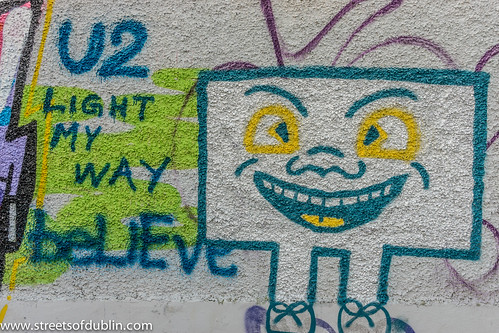 Graffiti And Street Art - Dublin Docklands by infomatique