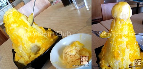 Mango Pudding with ice cream (P85)