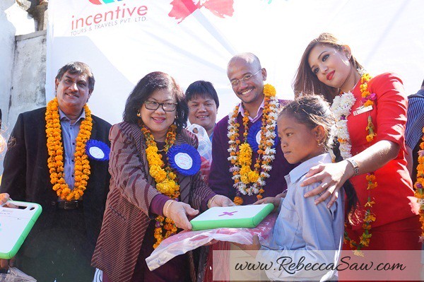 air asia x CSR One laptop one child program - Kathmandu Nepal-013