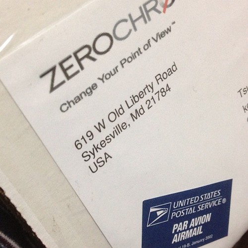 zerochroma iPhone5ケースがアメリカから届きましたー！ うれし。あとはiPhone5を手に入れるだけです（おいw）