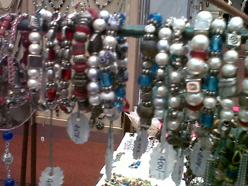 handmade bracelets at Sarit Craft fair