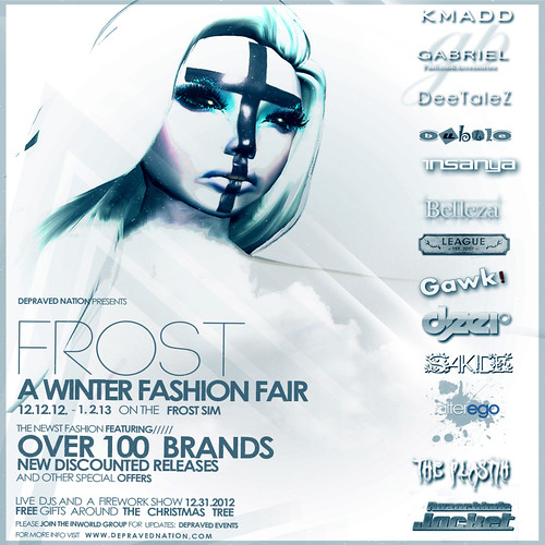 FRoST event Flyer- 12.12.12 to 1.2.13  by Babychampagne