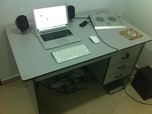 Computer Table Setup