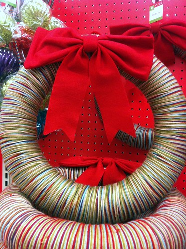 WPIR - yarn wreath
