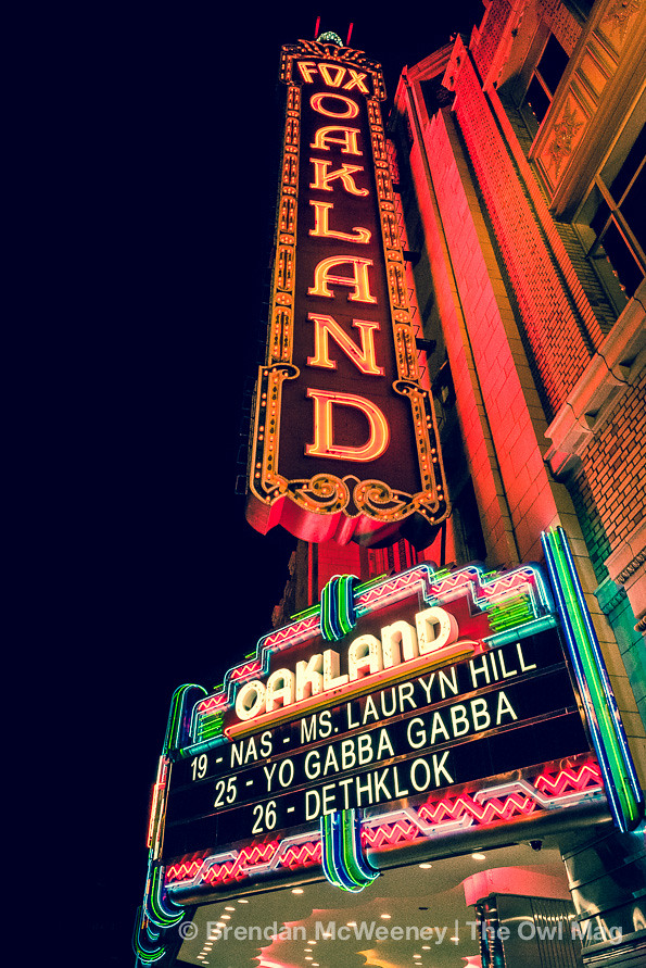 Nas + Lauryn Hill @ Fox, Oakland 11/19/12