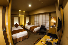 Our room at Hotel Niwa, Tokyo