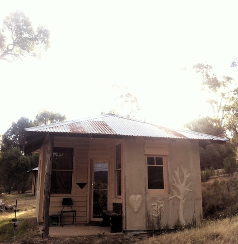 My hut at Commonground
