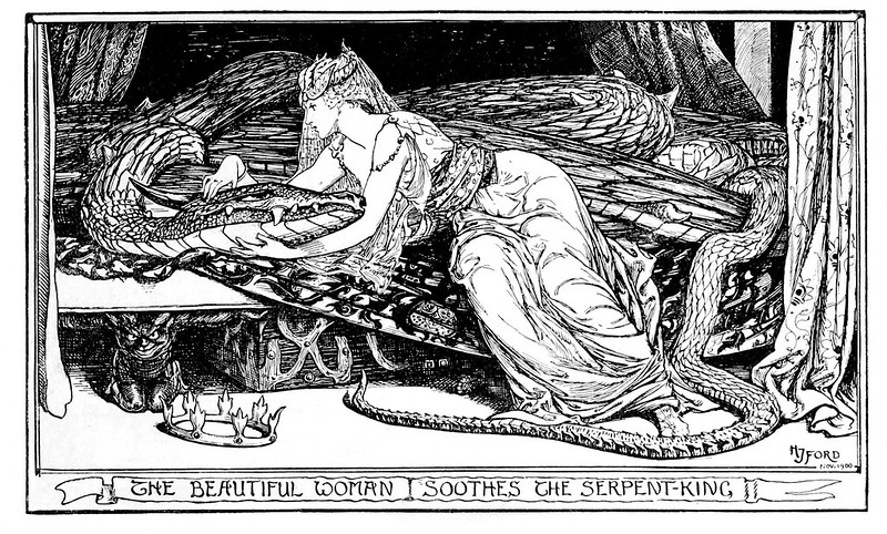 Henry Justice Ford - The violet fairy book, edited by Andrew Lang, 1906 (illustration 2)