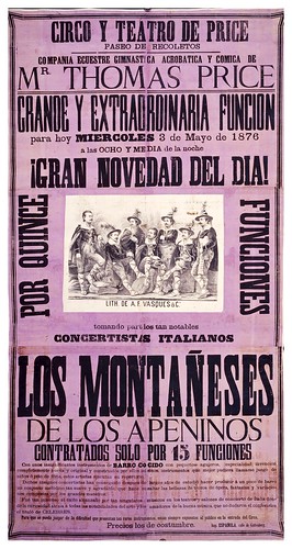 006-Circo Price-Los montañeses de los Apeninos-1876-Copyright Biblioteca Nacional de España