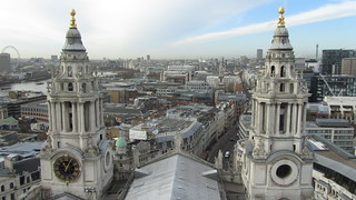 Top of St. Pauls Cathedral, London