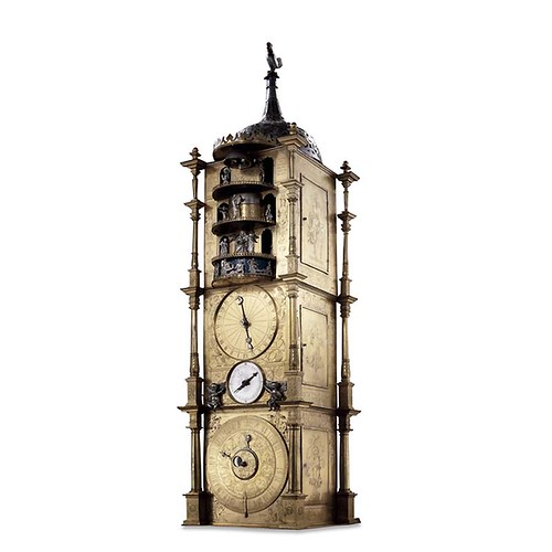 007- Reloj Carillón con autómatas por Isaac Habrecht-© Trustees of the British Museum