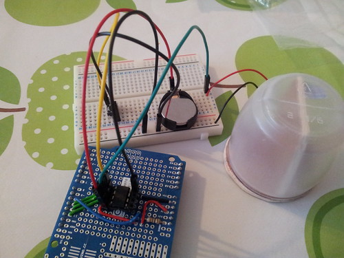 Testing piezo in container