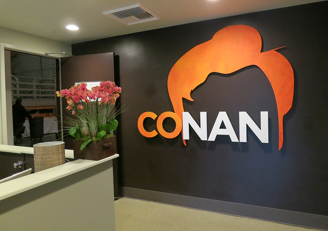 A Visit to the Team Coco Digital Office & A Live Taping of Conan