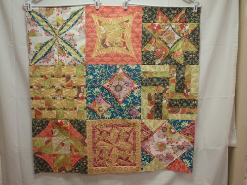 Cathedral Window QAL Quilt