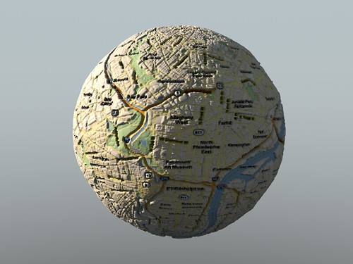 Google Map Planets