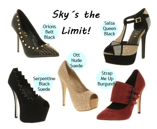 Shy´s the Limit Over Trendy Pumps