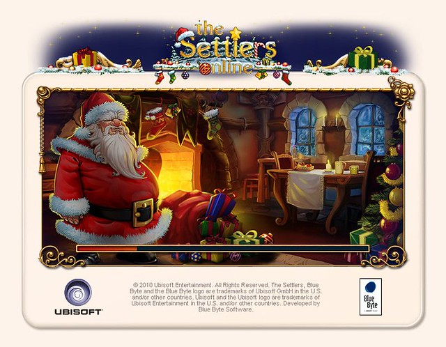 The Settlers Onlinen joulukampanja